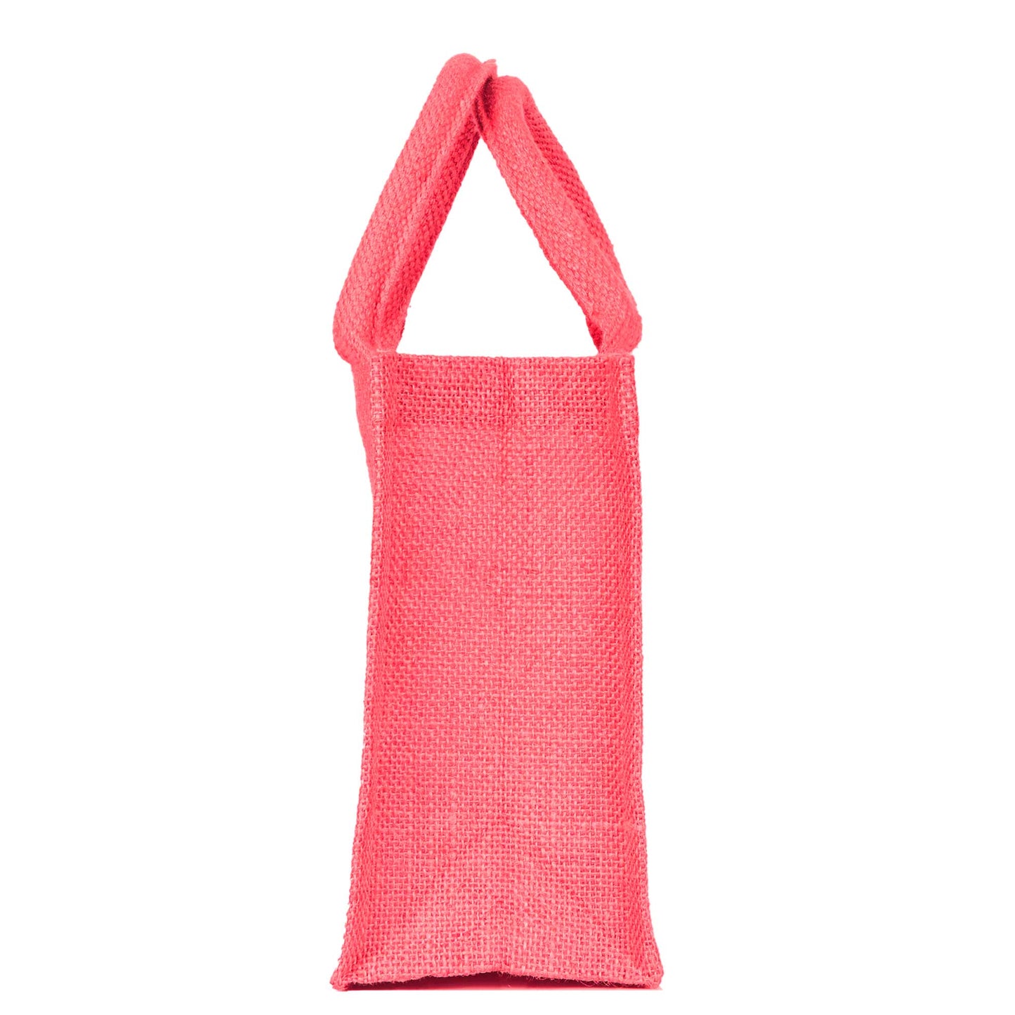 Colorful Wholesale Burlap Shopping Totes for Promotions, Holidays, Weddings, Travel & Everyday Use (Set of 4)