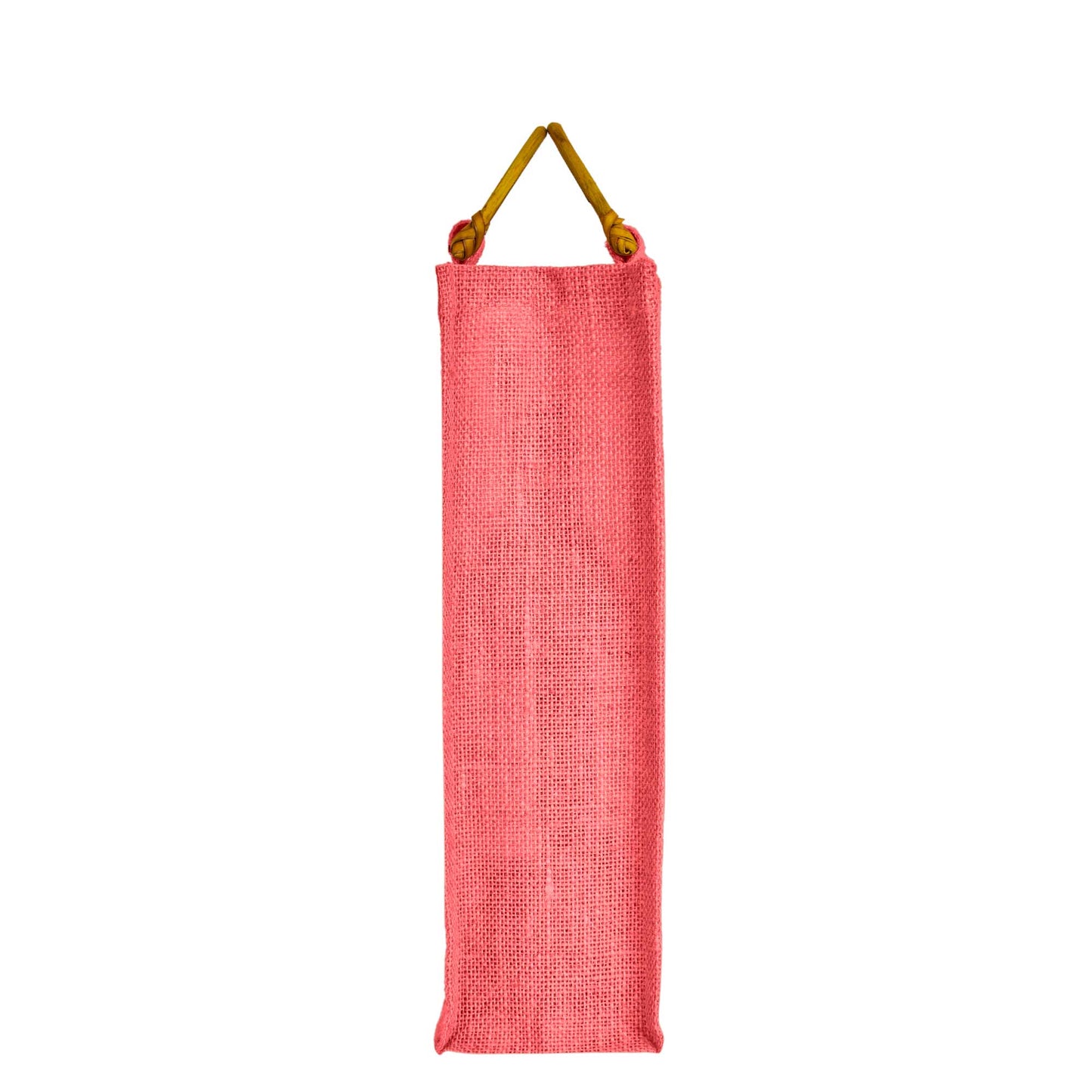 Wholesale Coloured Jute Wine Bottle Bags with Cane Handles – For Events & Gifting (Pack of 7)
