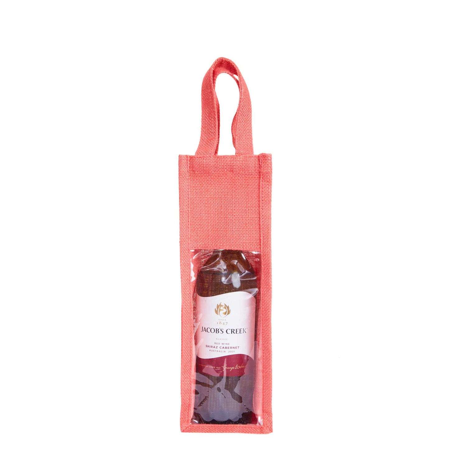 Reusable Jute Wine Gift Bags – Coloured Bottle Bags for Celebrations & Events, Wholesale (Pack of 6)