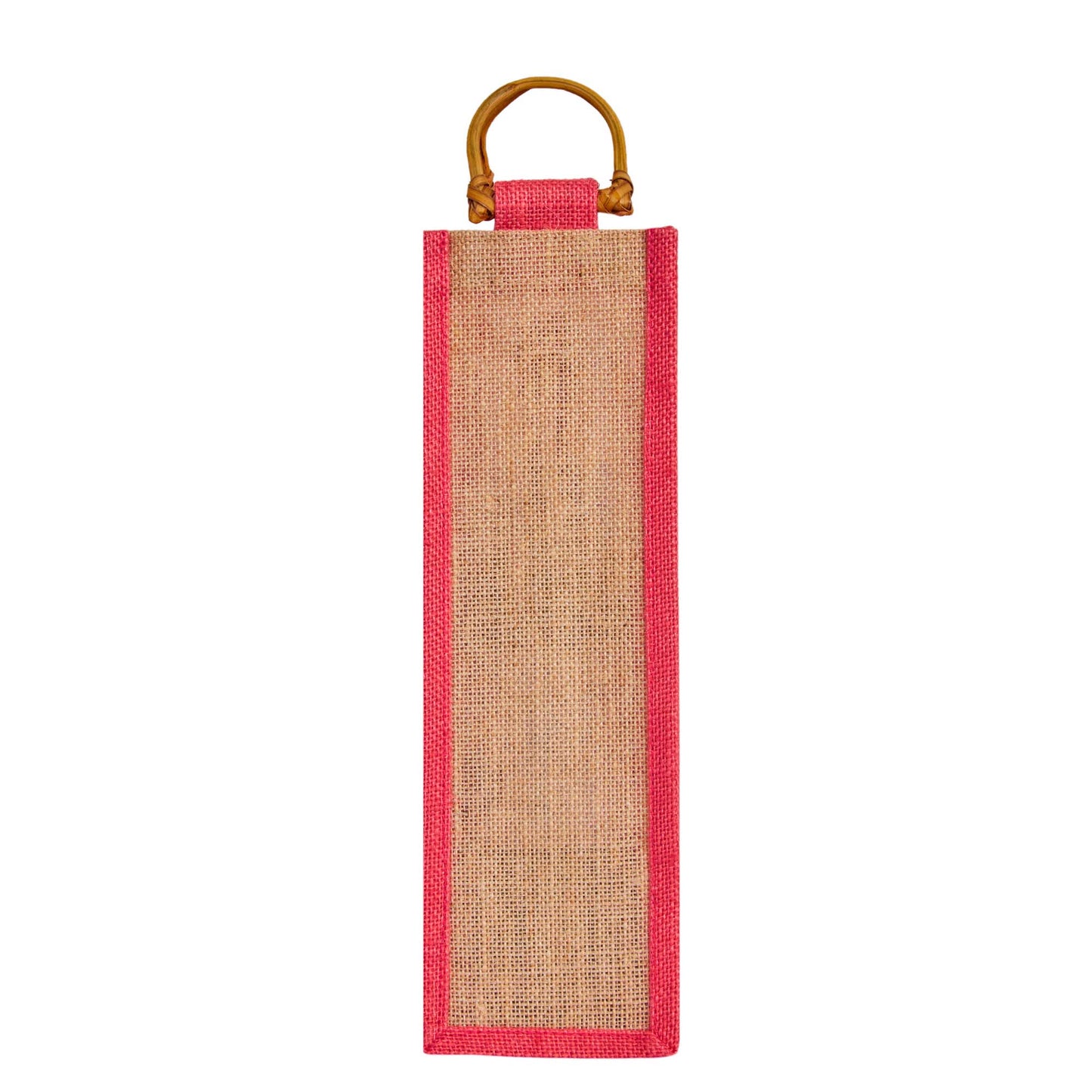 Wholesale Jute Wine Gift Bags with Cane Handles – New Year, Weddings, Birthdays, Parties, Christmas & Special Occasion (Packs of 6)