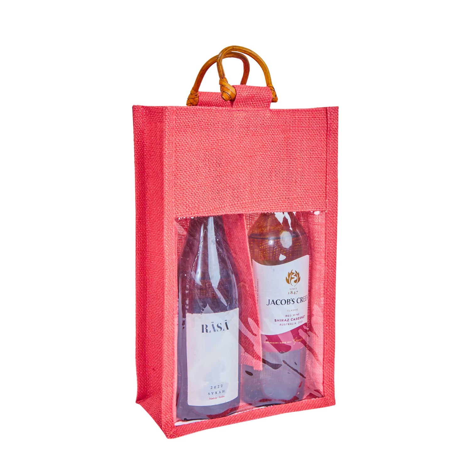 Wholesale Reusable 2-Bottle Colored Wine Tote Bags – Weddings, Birthdays, Christmas, & Special Occasions (Packs of 6)