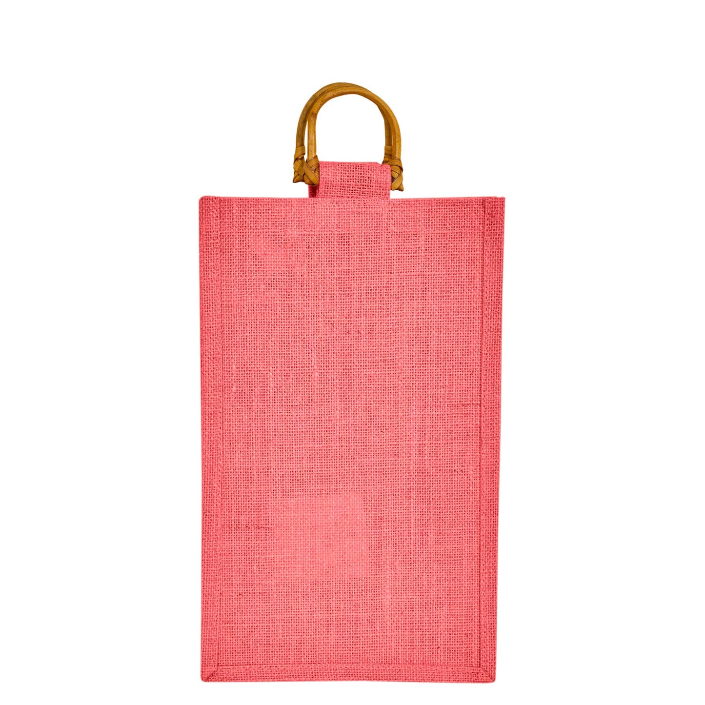 Coloured Jute Wine Burlap Gift Bags – Reusable 2-Bottle Wholesale Tote Bags, Gifting, Weddings, Parties & Holidays (Packs of 6)