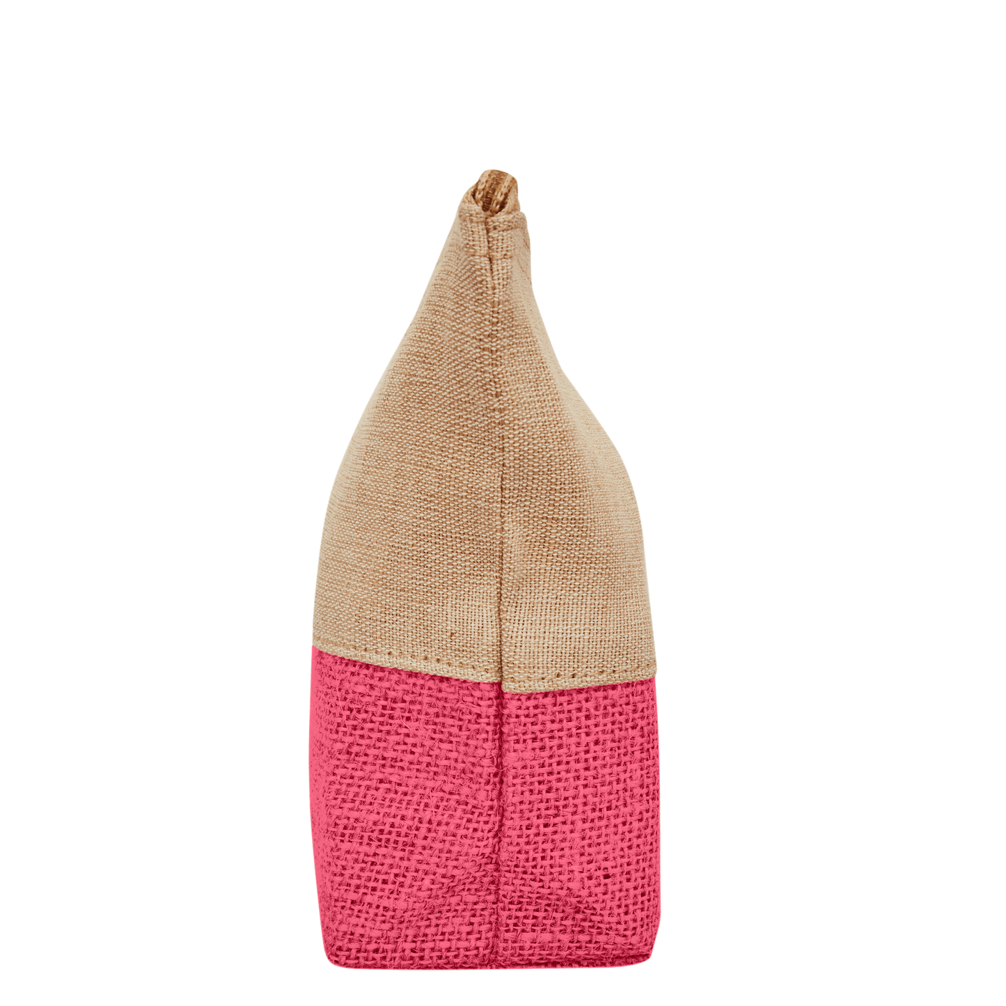High Quality Stylish  Canvas Jute Cosmetic Pouches Pack of 6 for Women Wholesale Supply