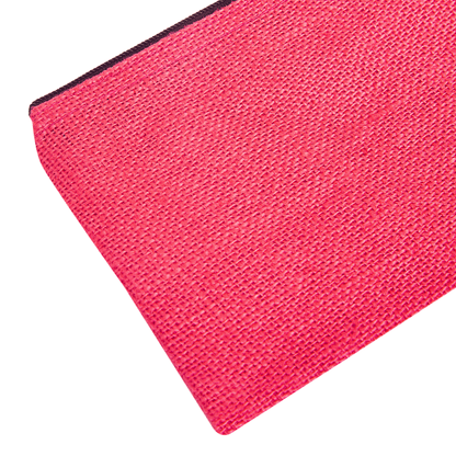 Compact Compact  Colorful Burlap Cosmetic Pouches Set of 6 for Women Wholesale Supply