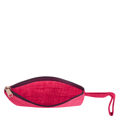 Compact Compact  Colorful Burlap Cosmetic Pouches Set of 6 for Women Wholesale Supply
