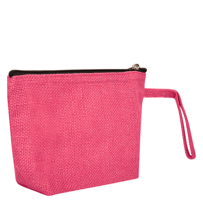 Versatile Eco  Colorful Jute Cosmetic Bags Pack of 6 for Women Wholesale Supply