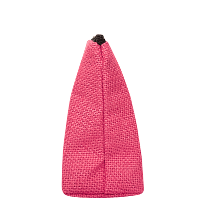 Versatile Eco  Colorful Jute Cosmetic Bags Pack of 6 for Women Wholesale Supply