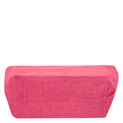 Versatile Eco  Colorful Jute Cosmetic Bags Pack of 6 for Women Wholesale Supply