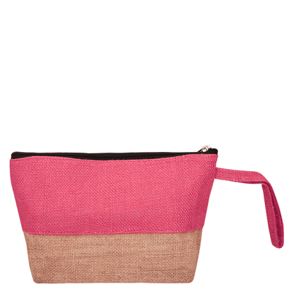 Premium Premium  Unisex Jute Cosmetic Pouches Pack of 4 for Women Wholesale Supply