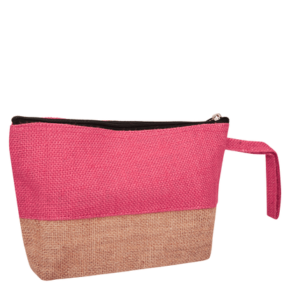 Eco Friendly Multipurpose  Unisex Jute Cosmetic Pouches Pack of 6 for Women Wholesale Supply