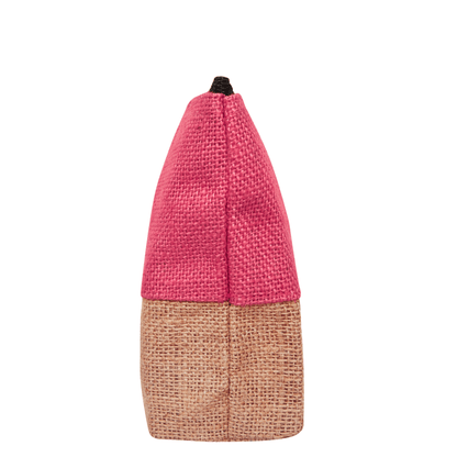 Eco Friendly Multipurpose  Unisex Jute Cosmetic Pouches Pack of 6 for Women Wholesale Supply