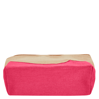 Travel Ready Travel  Jute Cosmetic Pouches Pack of 4 for Women Wholesale Supply