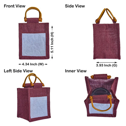Wholesale Coloured Burlap Gift Bags for Festive Gifts & Holiday Packaging (Packs of 7)