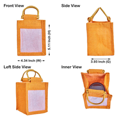 Wholesale Coloured Burlap Gift Bags for Festive Gifts & Holiday Packaging (Packs of 7)