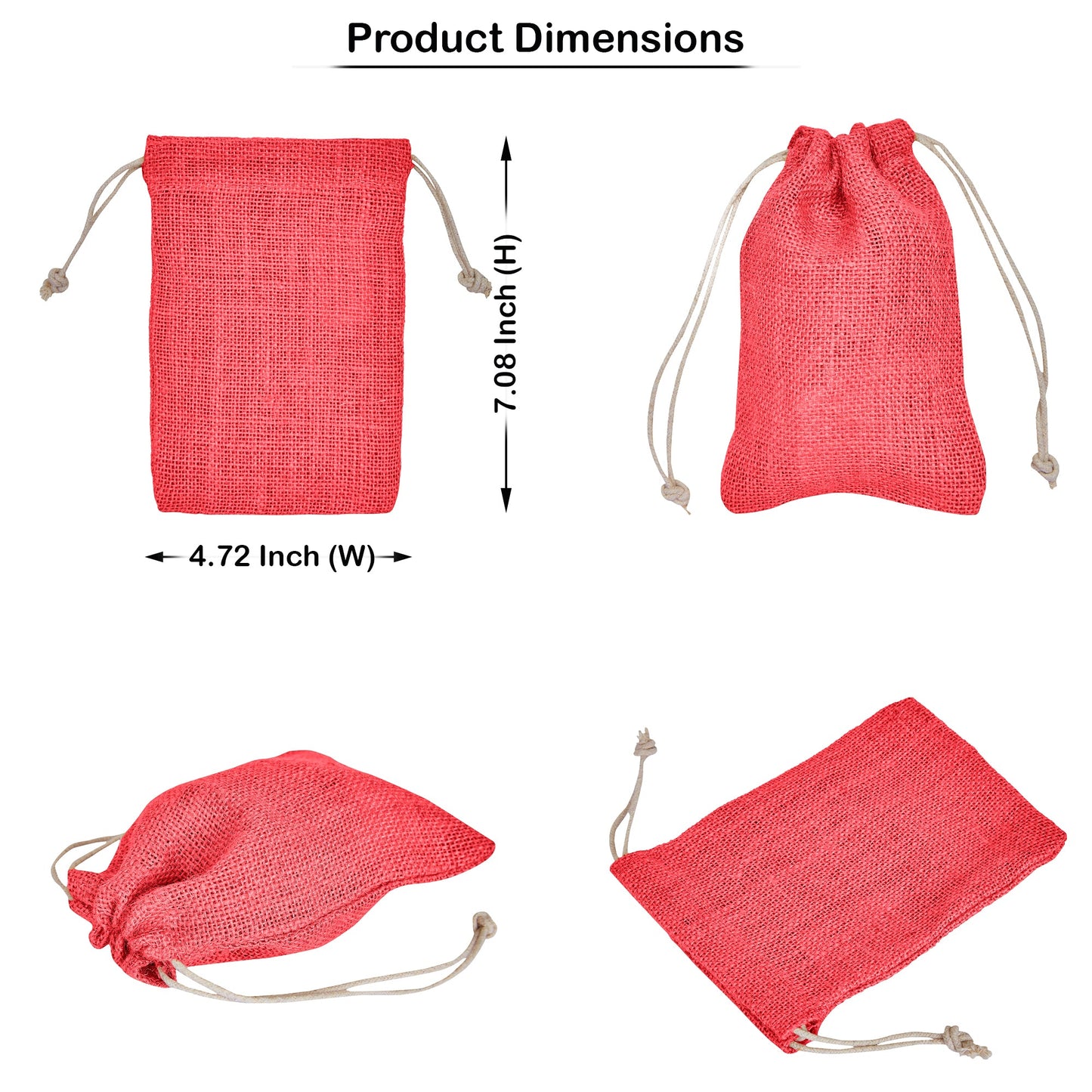 Wholesale Jute Drawstring Gift Bags & Eco-Friendly E co Friendly Reusable Bags