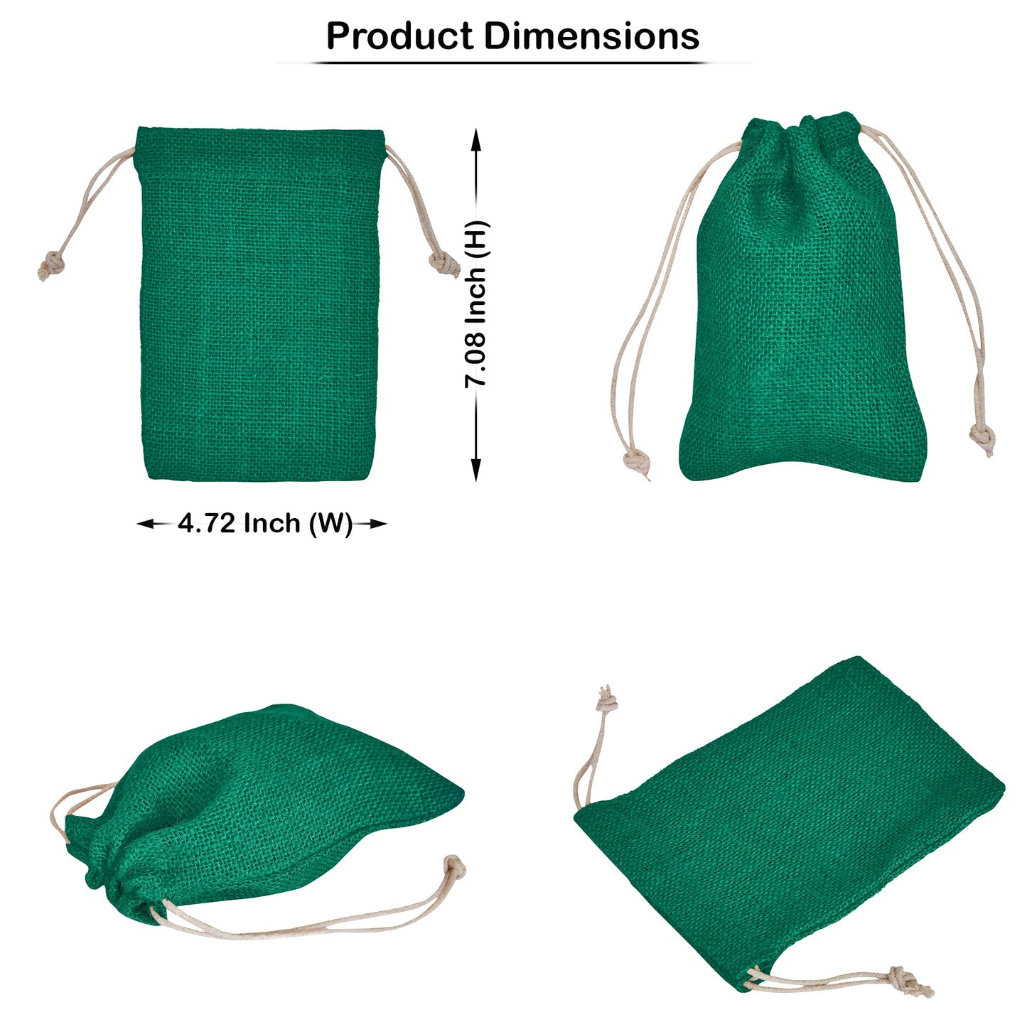 Wholesale Jute Drawstring Gift Bags & Eco-Friendly E co Friendly Reusable Bags
