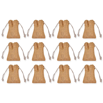 Wholesale Burlap Drawstring Jute Gift Bags for Weddings & Events