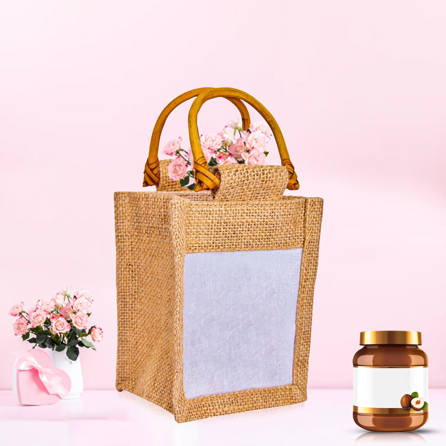 Wholesale Natural Burlap Gift Bags for Wedding Favours & Festive Gifts (Set of 12)