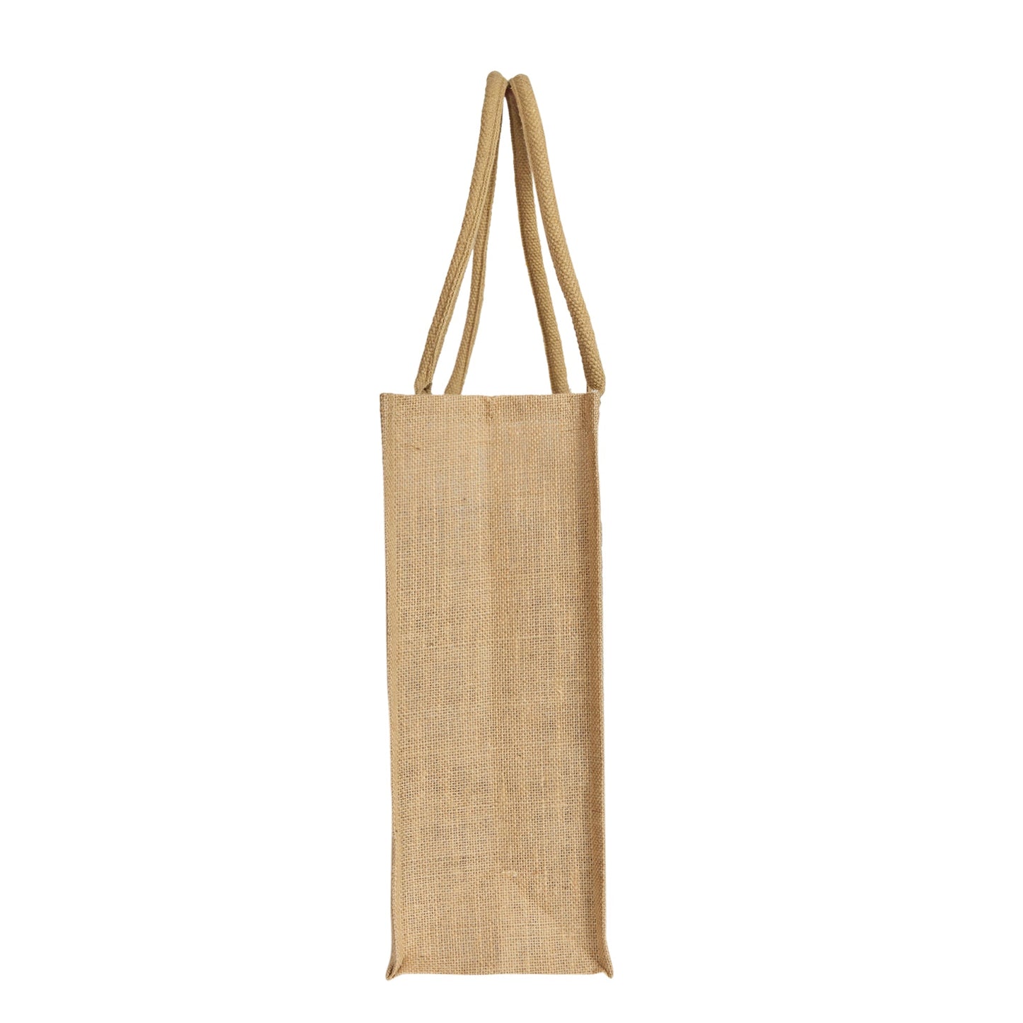Wholesale Premium Reusable Jute Shopping with Jacquard fabric Tote Bag