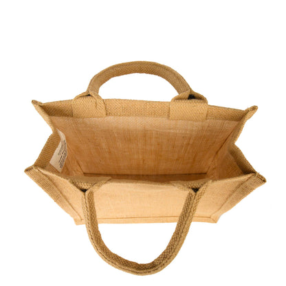 Jute Tote Bags – Wholesale Reusable Eco-Friendly Burlap Bags for Gifts, Grocery, Party Favors & Daily Use (Packs of 8)
