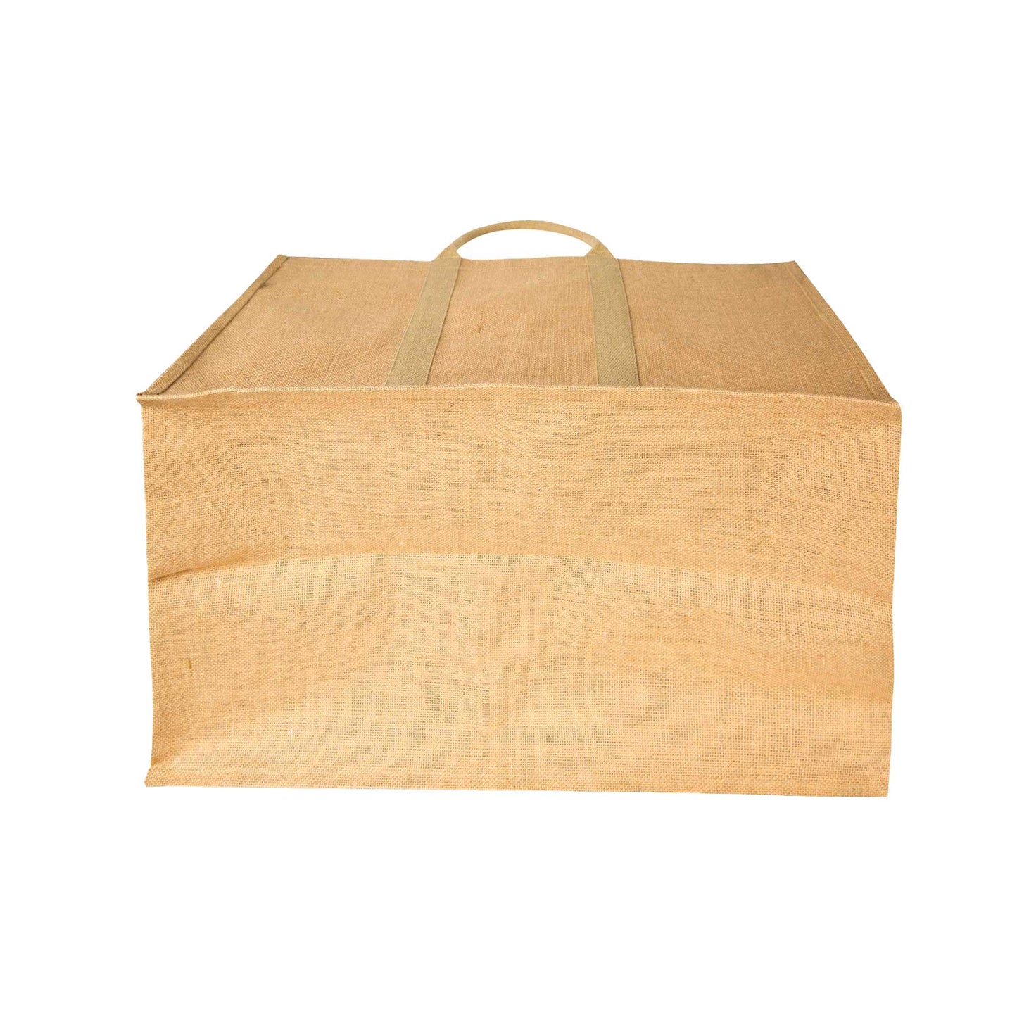 Eco-Friendly Jute Burlap Shopping Tote Bags – Wholesale Reusable Bags for Beach, Grocery, Gifts & Daily Use (Set of 8)