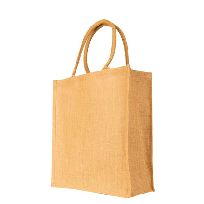 Eco-Friendly Jute Bags –Wholesale Reusable Burlap Totes for Beach, Grocery, Gifts & Everyday Use (Packs of 12)