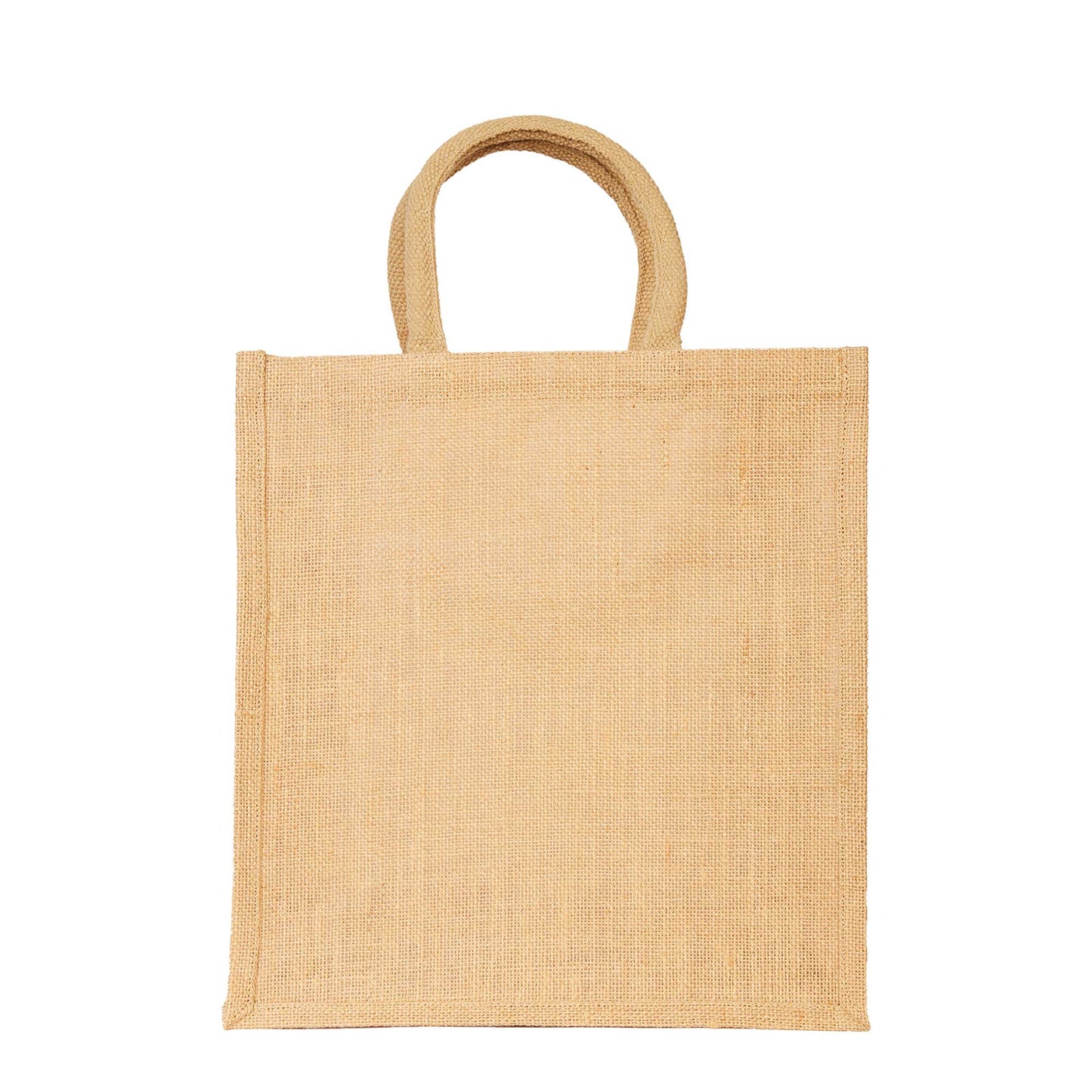 Reusable Wholesale Jute Tote Bags, Burlap DIY, Beach, Wedding Use, Promotional Shopping Bags (Packs of 12)