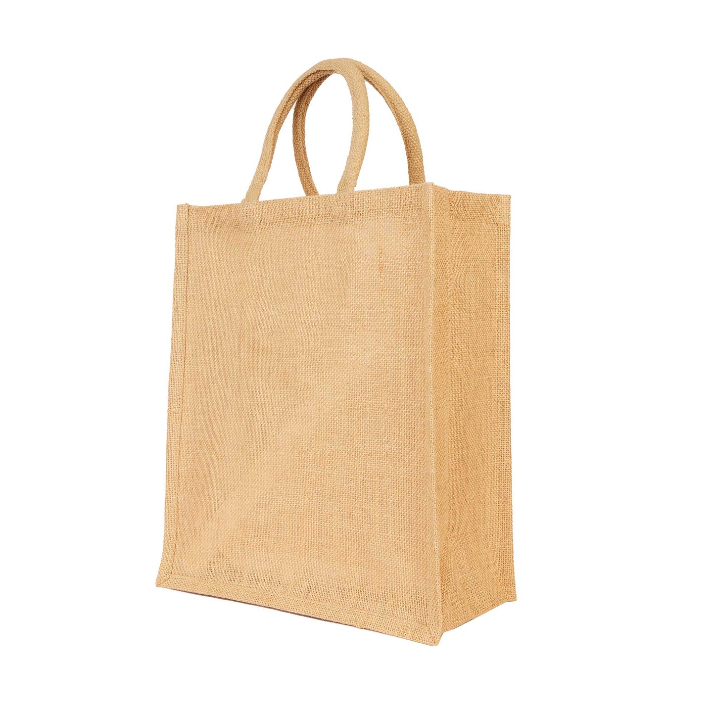 Reusable Wholesale Jute Tote Bags, Burlap DIY, Beach, Wedding Use, Promotional Shopping Bags (Packs of 12)
