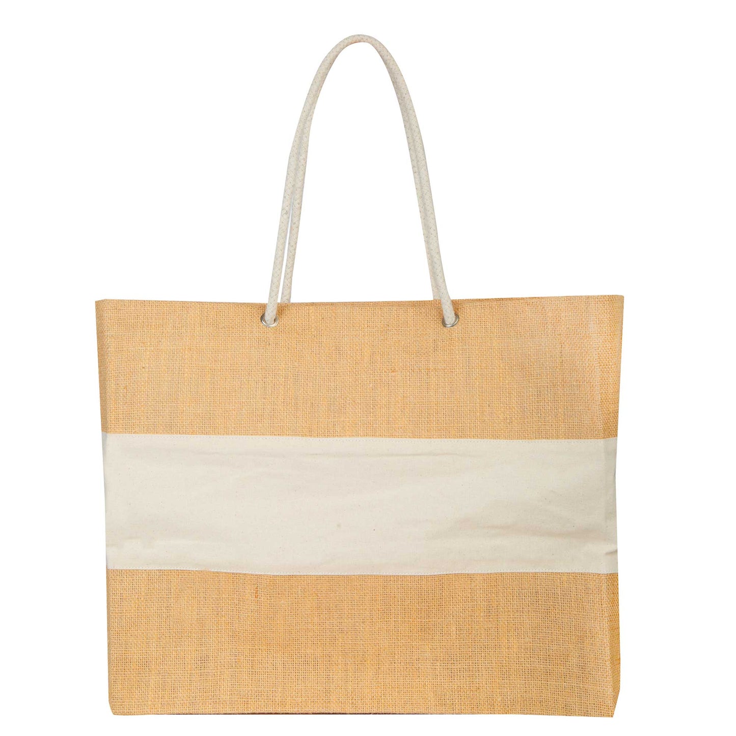 Jute Shopping Bags - Wholesale Natural Burlap Totes, Reusable for Gifting, Promotions & Daily Use (Packs of 8)