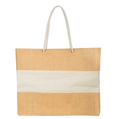 Jute Shopping Bags - Wholesale Natural Burlap Totes, Reusable for Gifting, Promotions & Daily Use (Packs of 8)