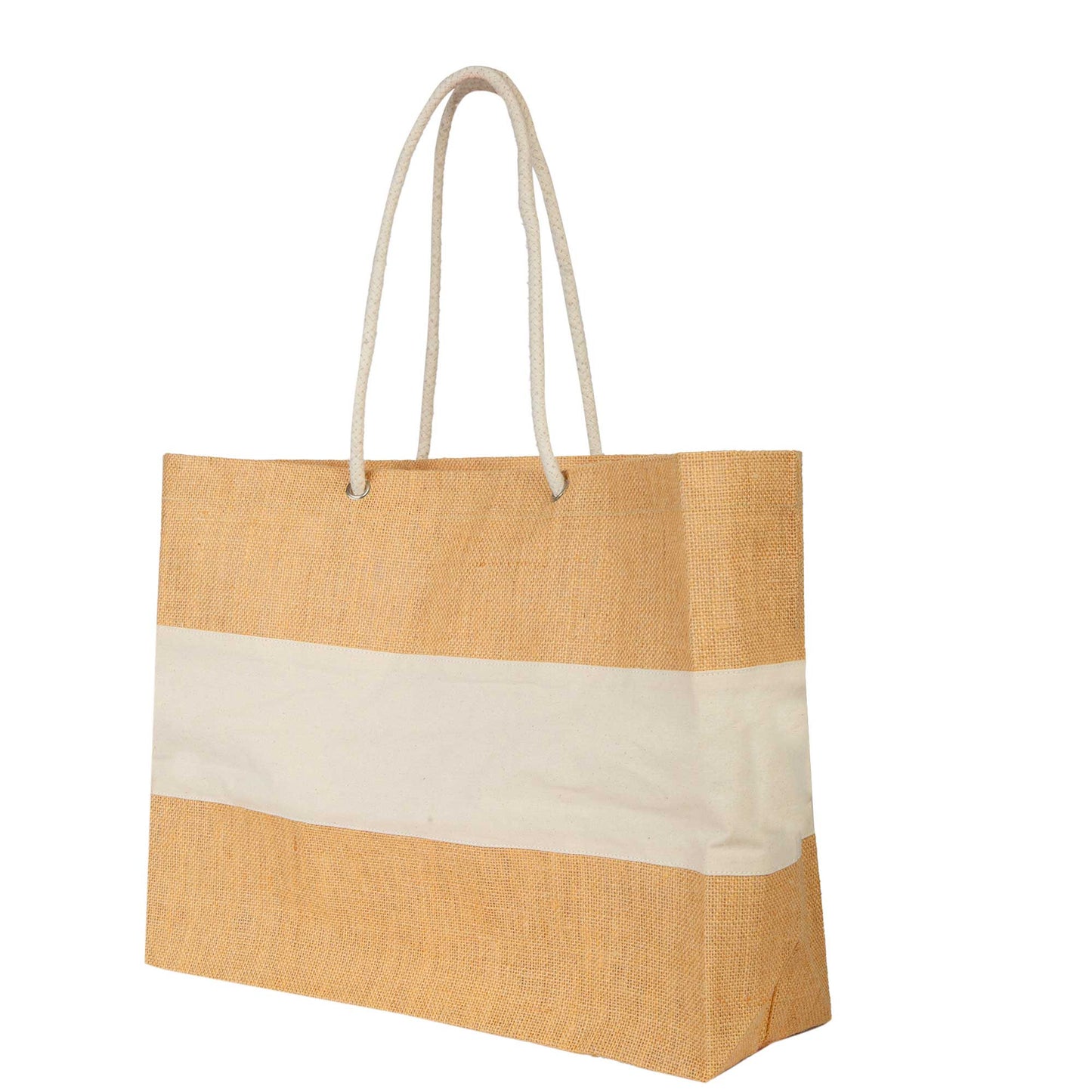 Jute Burlap Shopping Bags – Reusable Wholesale Totes Bag for Gifting, Promotions & Everyday Use (Packs of 12)