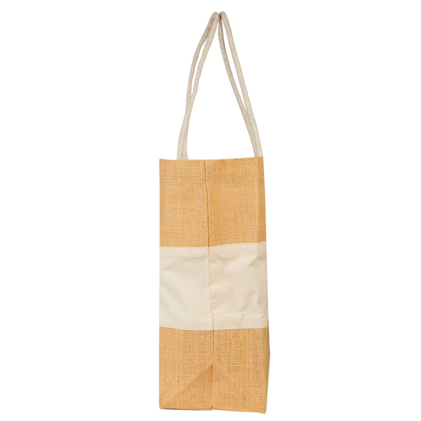 Jute Shopping Bags - Wholesale Natural Burlap Totes, Reusable for Gifting, Promotions & Daily Use (Packs of 8)