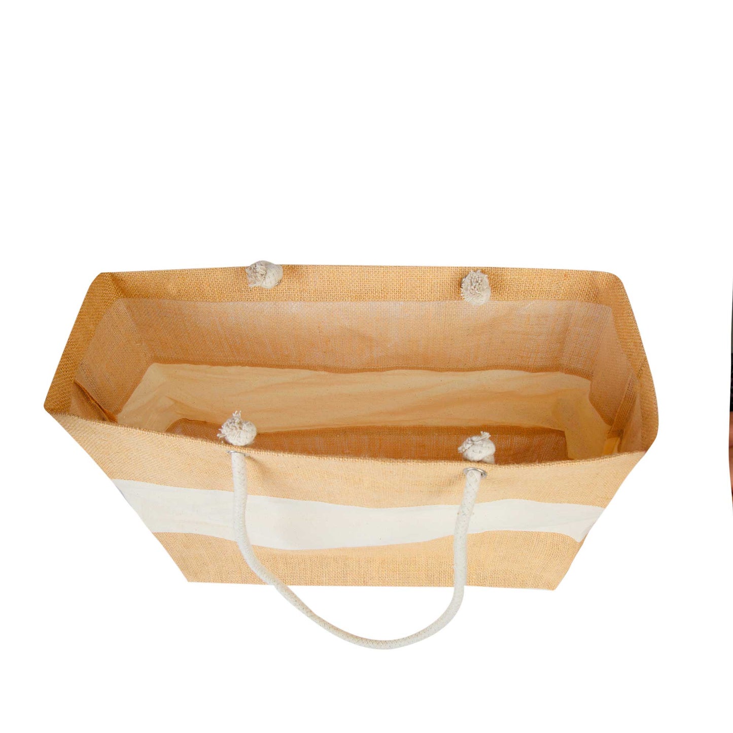 Jute Burlap Shopping Bags – Reusable Wholesale Totes Bag for Gifting, Promotions & Everyday Use (Packs of 12)