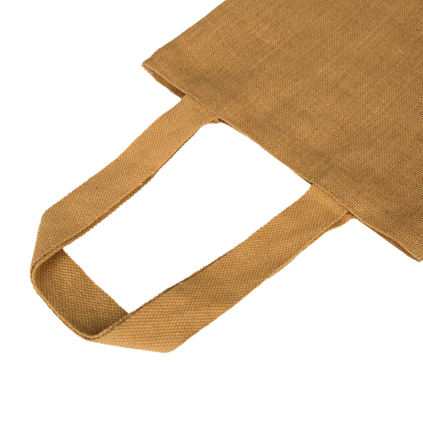 Wholesale Burlap Jute Tote Bags – Reusable Gift Bags for Women, Bridesmaids, Grocery, Shopping & Travel (Packs of 8)