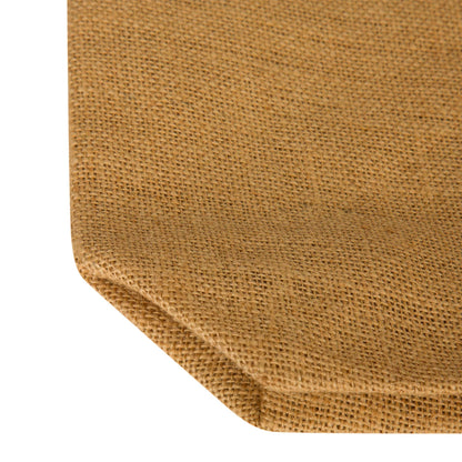 Wholesale Burlap Jute Tote Bags – Reusable Gift Bags for Women, Bridesmaids, Grocery, Shopping & Travel (Packs of 8)