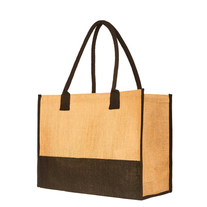 Reusable Jute Tote Bags- Wholesale Burlap Gift Bags for Women, Bridesmaids, Shopping (Packs of 12)
