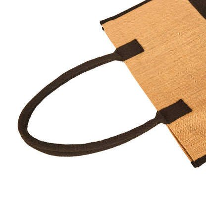 Wholesale Burlap Tote Bags with Tube Handles – Reusable Jute Gift Bags, Weddings & Shopping (Packs of 8)