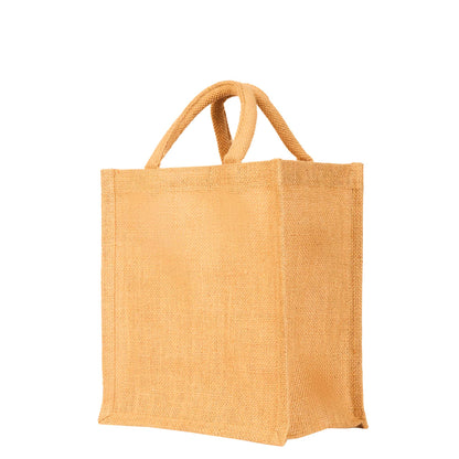 Jute Wholesale Burlap Tote Bags – Reusable, Sturdy & Eco-Friendly Totes for Shopping, Events, Gifting (Set of 8)