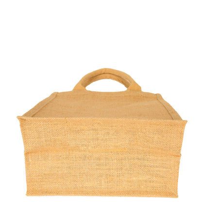 Jute Wholesale Burlap Tote Bags – Reusable, Sturdy & Eco-Friendly Totes for Shopping, Events, Gifting (Set of 8)