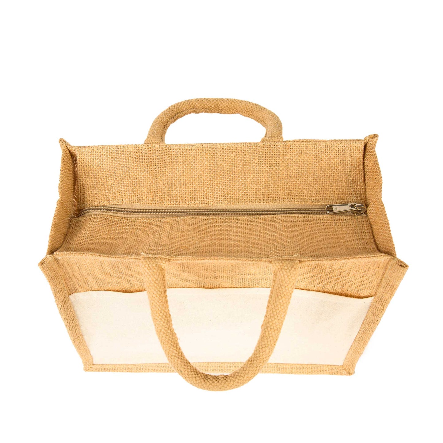 Reusable Jute Tote Bags – Wholesale Totes Bag for Shopping, Beach, Gifts, DIY Crafts, Travel & Wedding (Packs of 12)