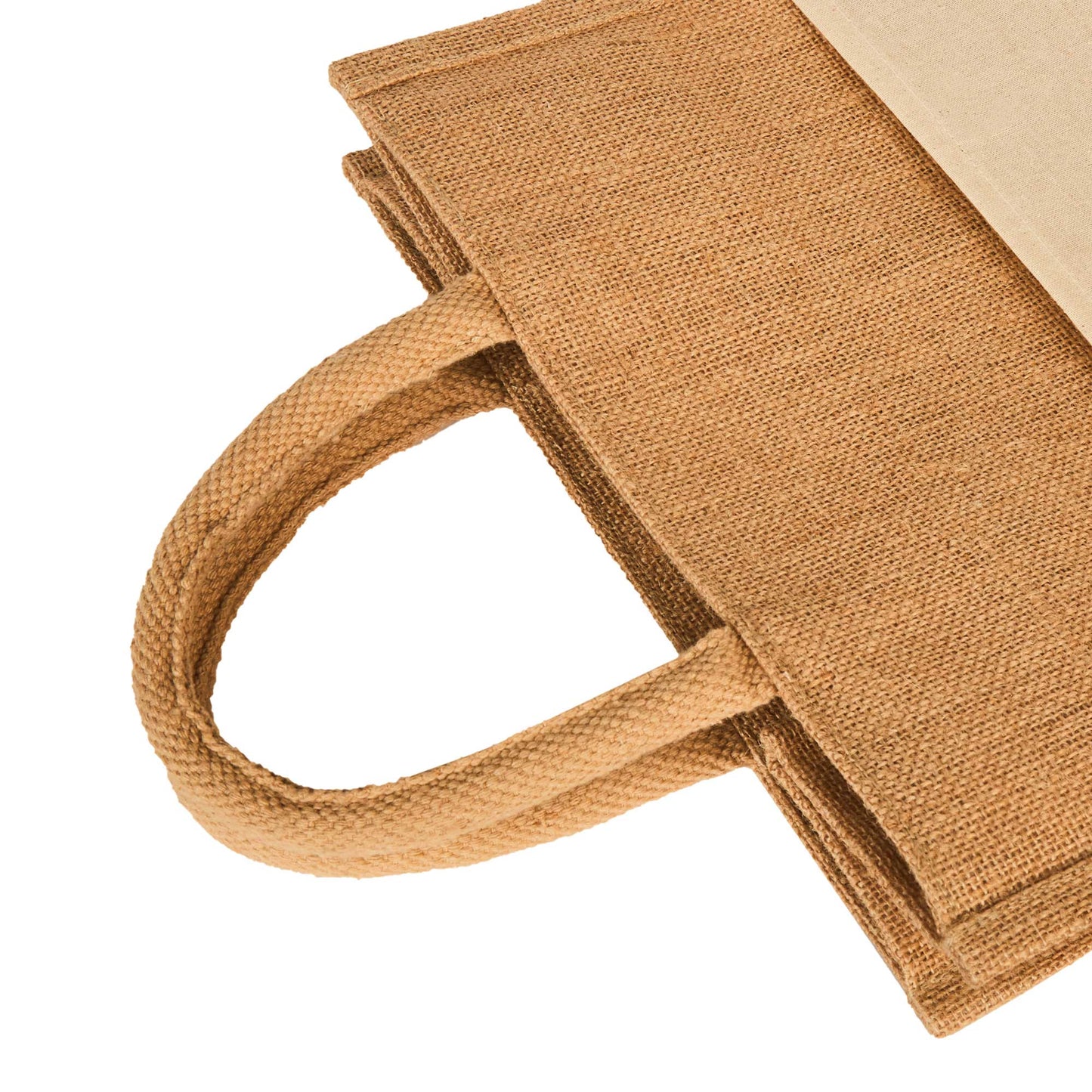 Jute Burlap Tote Bags – Wholesale Multipurpose Bags for Women, Grocery, Shopping, Travel, Beach & Weddings (Set of 8)