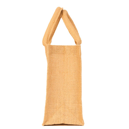 Wholesale Reusable Jute Tote Bags – Ideal for Shopping, Groceries, Bridesmaids, DIY, Weddings, Beach Trips & More. (Packs of 8)