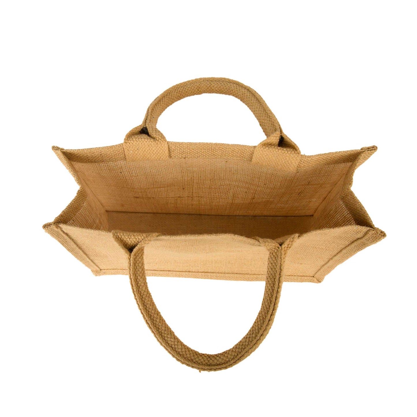 Wholesale Reusable Jute Tote Bags – Ideal for Shopping, Groceries, Bridesmaids, DIY, Weddings, Beach Trips & More. (Packs of 8)