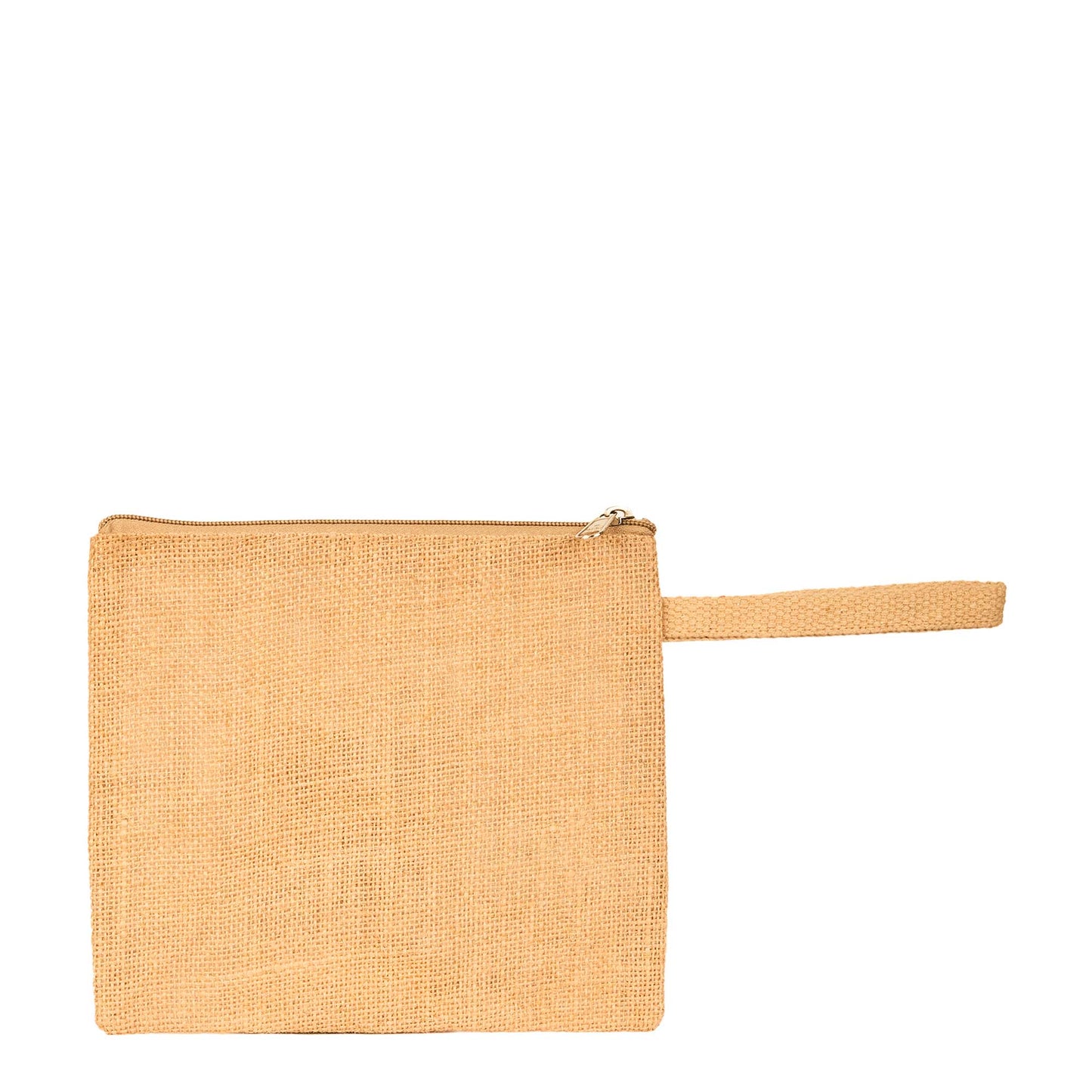 Jute Travel Pouches in Wholesale– Zippered Multipurpose Bags for Makeup, Toiletries, Stationery, and DIY Crafts (Set of 12)