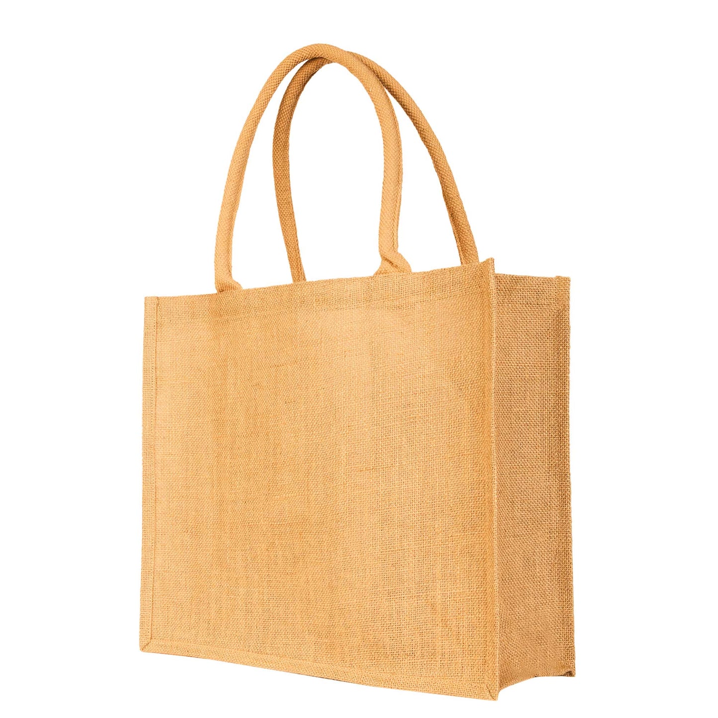 Reusable Jute Tote Bags – Wholesale Eco-Friendly Burlap Bags for Shopping, Gifting, Weddings, DIY Crafts, and Daily Use (Set of 12)