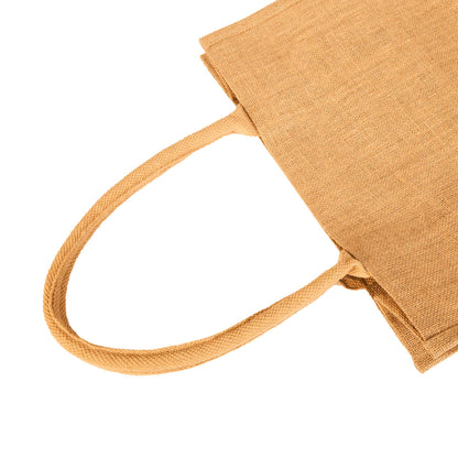 Reusable Jute Tote Bags – Wholesale Eco-Friendly Burlap Bags for Shopping, Gifting, Weddings, DIY Crafts, and Daily Use (Set of 12)