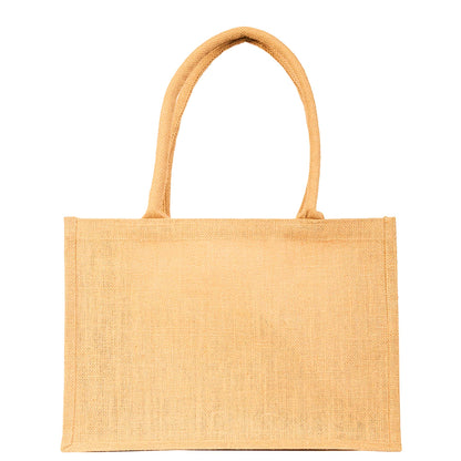 Wholesale Jute Tote Bags – Burlap Shopping, Weddings, Bridesmaids, Valentine’s, Mother’s Day & Beach Parties (Set of 8)
