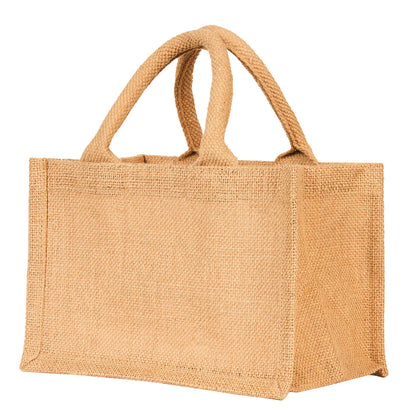 Reusable Jute Tote Bags – Wholesale Burlap Shopping, Weddings, Valentine’s, Mother’s Day & Beach Parties (Packs of 12)