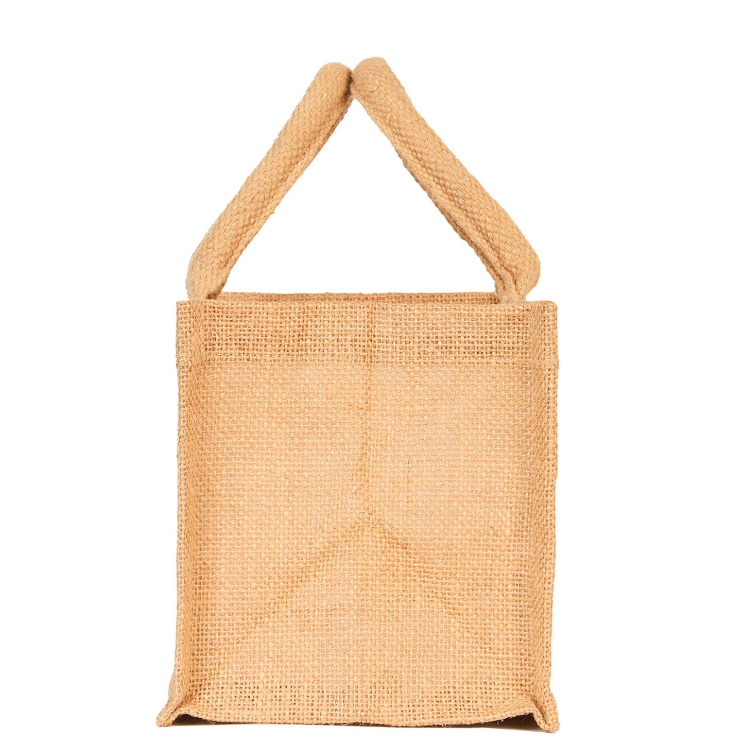 Reusable Burlap Tote Bags with Handles – Wholesale Jute Gift Bags for Shopping, Weddings, DIY & Beach Parties (Packs of 8)