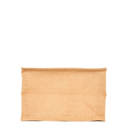 Reusable Burlap Tote Bags with Handles – Wholesale Jute Gift Bags for Shopping, Weddings, DIY & Beach Parties (Packs of 8)